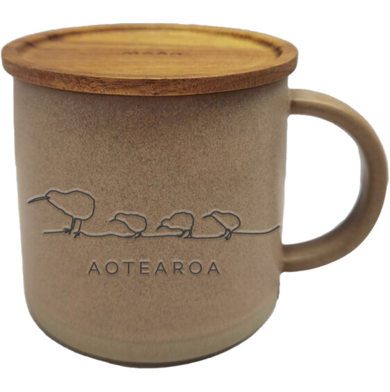 Moana Road Ceramic Mug Kiwi Brown