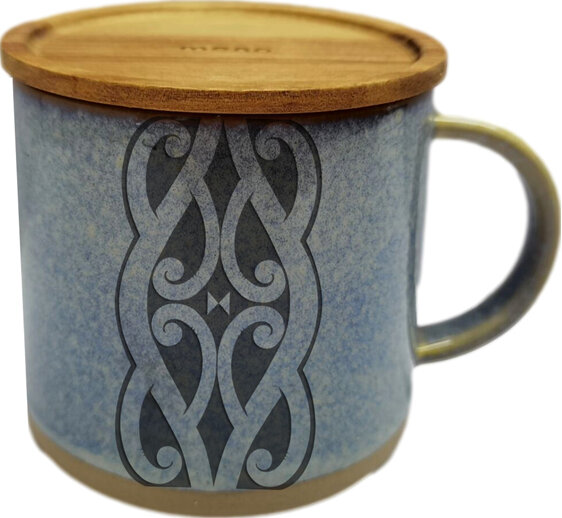 Moana Road Ceramic Mug Miriama Grace-Smith Blue