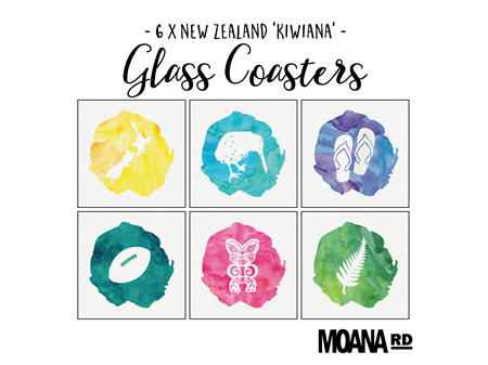 Moana Road Coasters Kiwiana