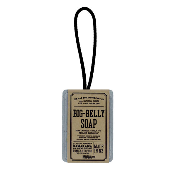 Moana Road Dad-Bod Soap Big Belly Soap on a Rope