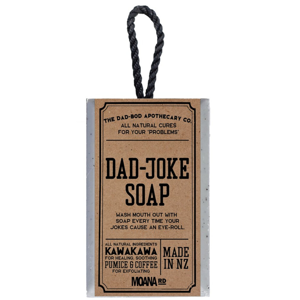 Moana Road Dad-Bod Soap Dad Joke Soap on a Rope