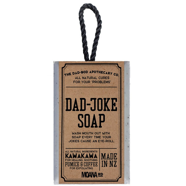 Moana Road Dad-Bod Soap Dad Joke Soap on a Rope