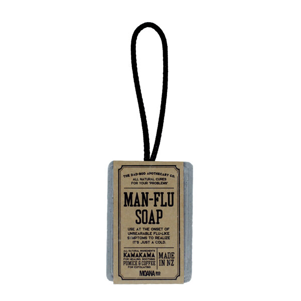 Moana Road Dad-Bod Soap Man-Flu Soap on a Rope