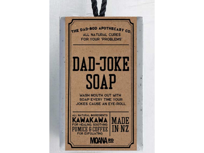 Moana Road Dad Joke Soap on a Rope