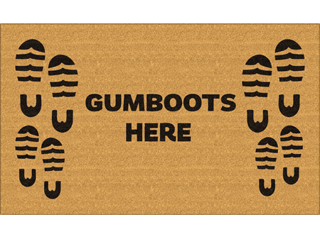 Moana Road Doormat Gumboots