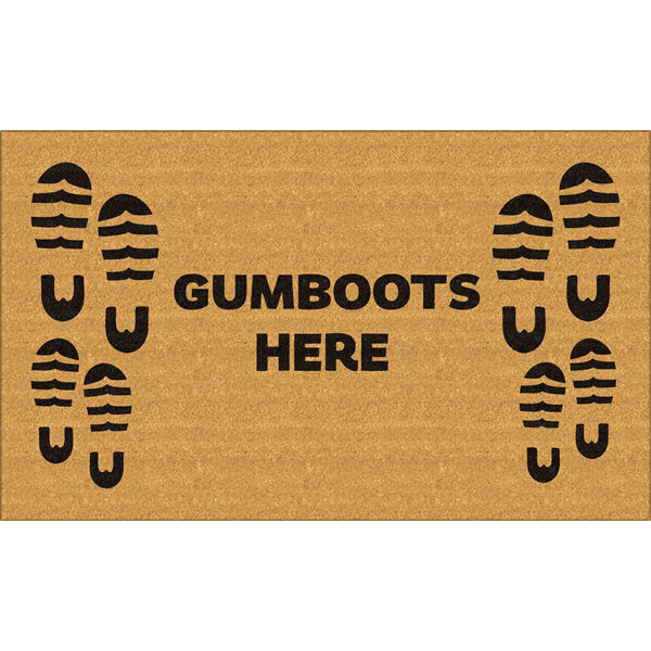 Moana Road Doormat Gumboots