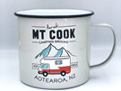 Moana Road Enamel Mug Mt Cook Campground Grey Small