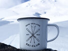 Moana Road Enamel Mug NZ Ski Club