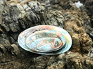 Moana Road Glass Paua Bowl Small 20cm