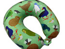 Moana Road Neck Pillow Native Birds
