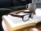 Moana Road Reading Glasses +1.50 Original Rectangle Dark Brown