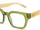 Moana Road Reading Glasses + Free Case!, +1.50 Rectangular Green