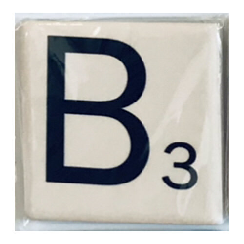 Moana Road Scrabble Magnet B