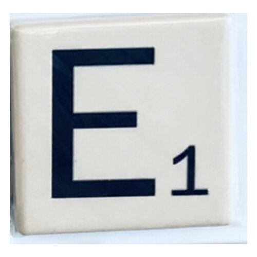 Moana Road Scrabble Magnet E
