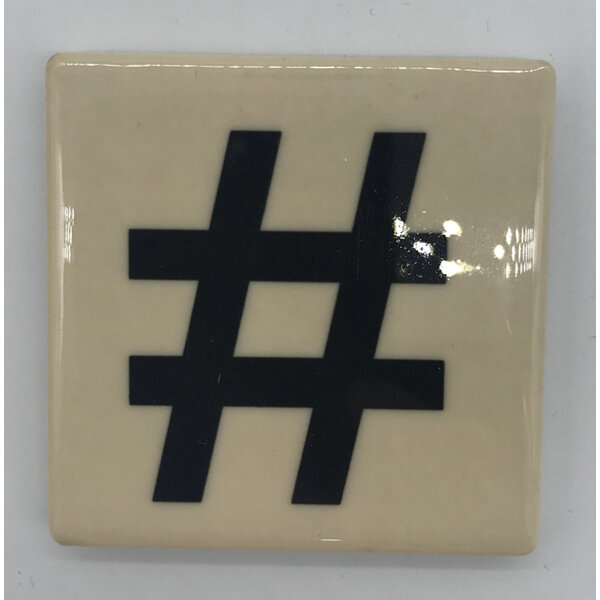 Moana Road Scrabble Magnet Hashtag #
