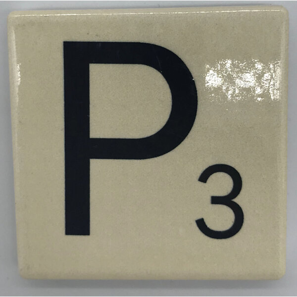 Moana Road Scrabble Magnet P