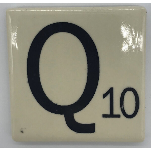Moana Road Scrabble Magnet Q