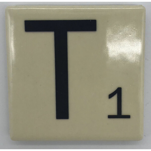 Moana Road Scrabble Magnet T