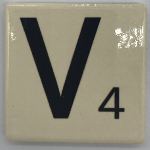 Moana Road Scrabble Magnet V
