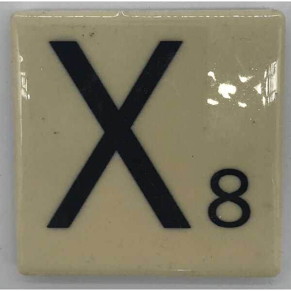 Moana Road Scrabble Magnet X
