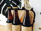Moana Road Six Pack Beer Holder Flax *LAST CHANCE!*
