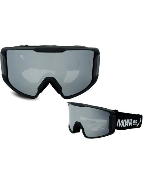 Moana Road Ski Snow Goggles Silver Lens Eyewear