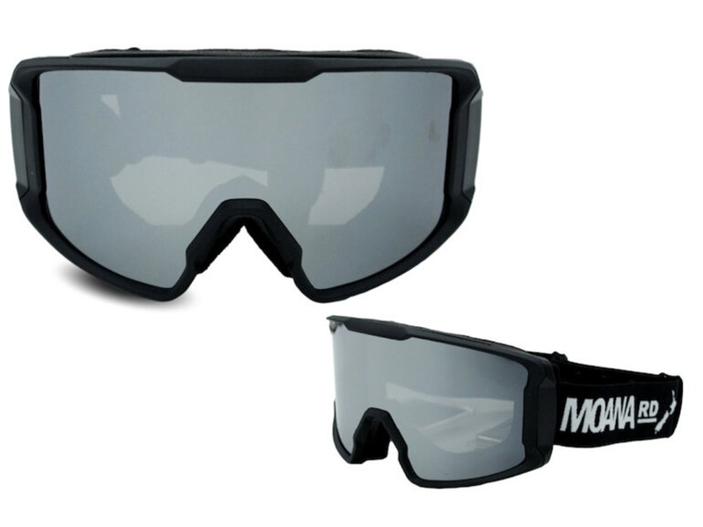 Moana Road Ski Snow Goggles Silver Lens Eyewear