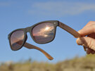 Moana Road Sunglasses + Free Case ! , 50/50 Black & Pink 3003