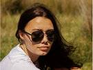 Moana Road Sunglasses + FREE case!,  Aviator Black Lens 3902