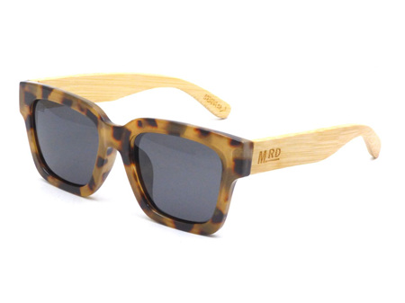 Moana Road Sunglasses + Free Case!, Cilla Black Tortoiseshell with Wood Arms