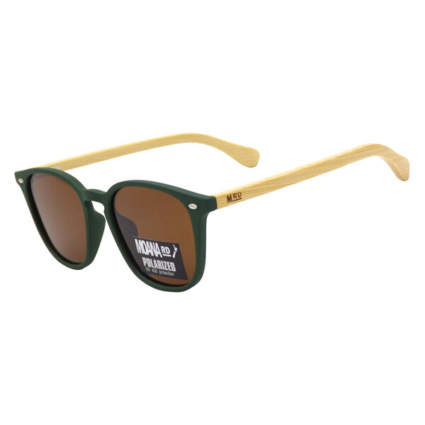 Moana Road Sunglasses + Free Case ! , Debbie Reynolds Green 3451