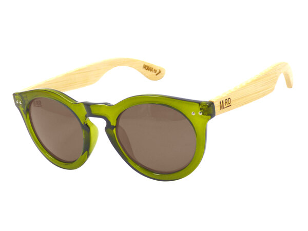 Moana Road Sunglasses + Free Case ! , Grace Kelly Olive Green Wood Arms 3309