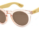 Moana Road Sunglasses + Free Case ! , Grace Kelly Pink Wood Arms 3310