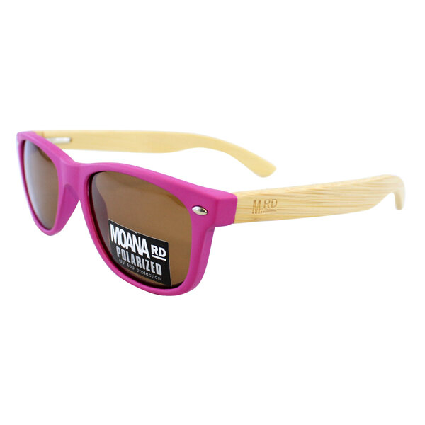 Moana Road Sunglasses + Free Case ! , Kids Pink 476
