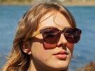 Moana Road Sunglasses + Free Case ! , Lucille Ball Tortoise