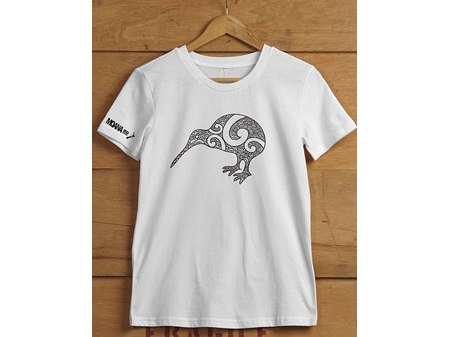 Moana Road T Shirt Kiwi White XL