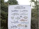 Moana Road Tea Towel Fishing Club