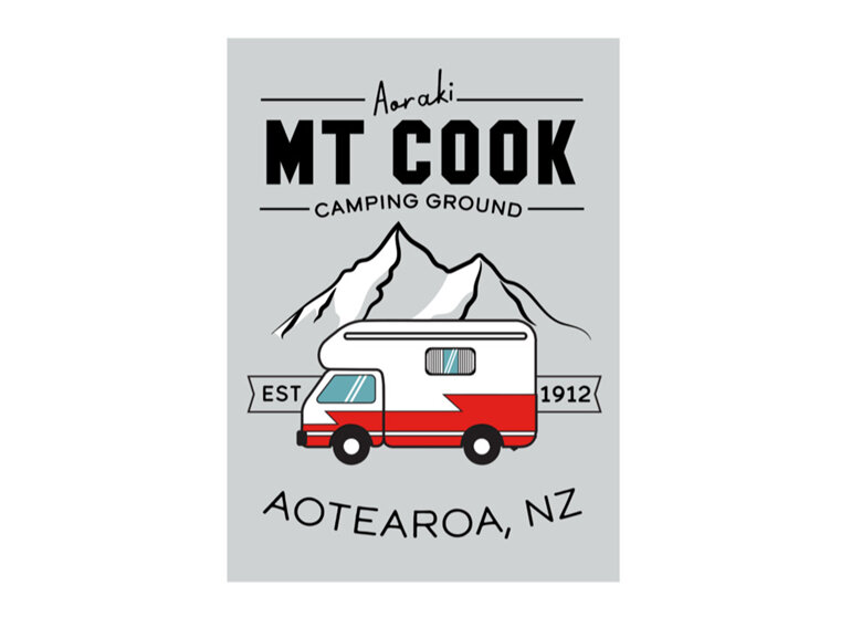 Moana Road Tea Towel Mt Cook