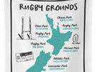 Moana Road Tea Towel Rugby Grounds