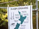 Moana Road Tea Towel Rugby Grounds