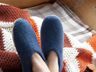 Moana Road Toesties Slippers HOT DEAL!, Leather Sole Navy 37