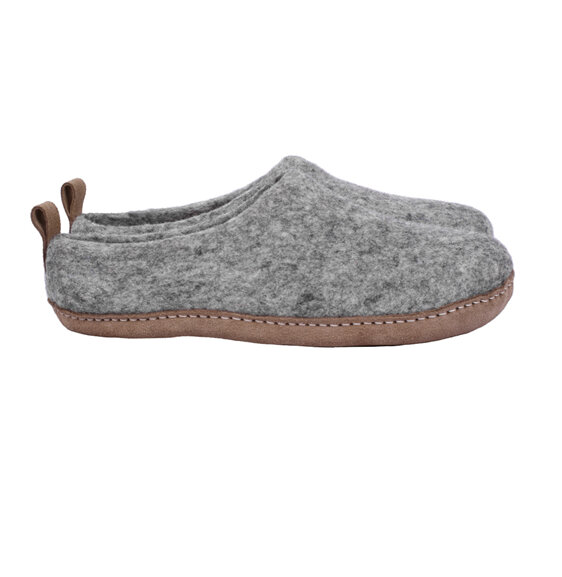 Moana Road Toesties Slippers HOT DEAL!, Leather Sole Grey 43