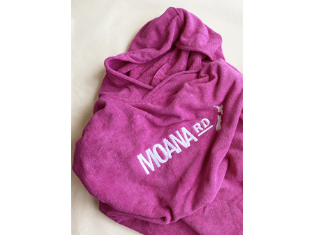 Moana Road Towel Hoodie Adults Pink SALE!