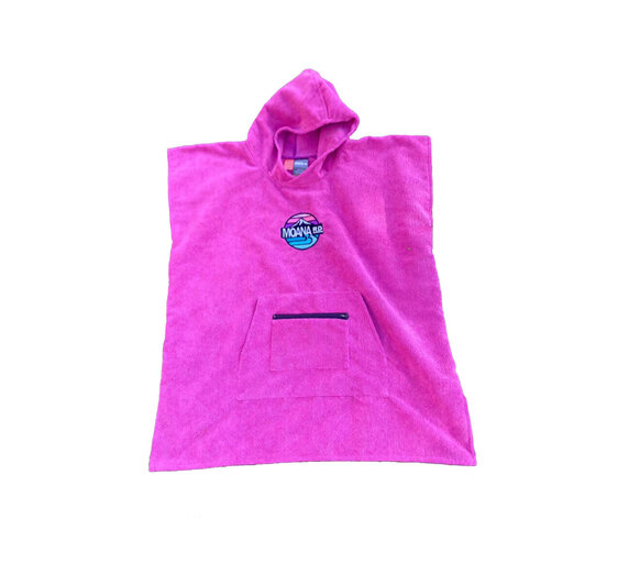 Moana Road Towel Hoodie Adventure Adults Pink COTTON