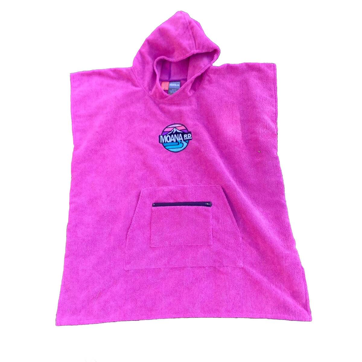 Moana Road Towel Hoodie Adventure Kids Pink