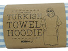 Moana Road Turkish Towel Hoodie Blue