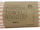Moana Road Turkish Towel Hoodie Orange Stripe