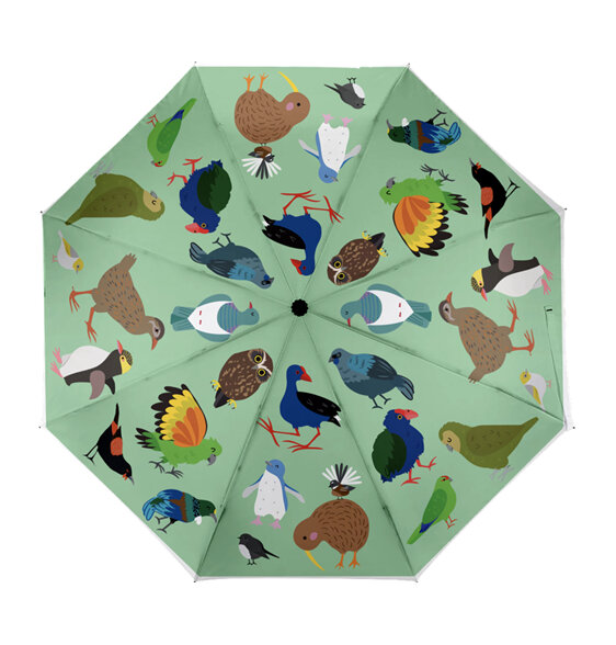 Moana Road Umbrella Native Birds