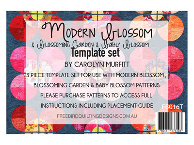 Modern Blossom Template Set