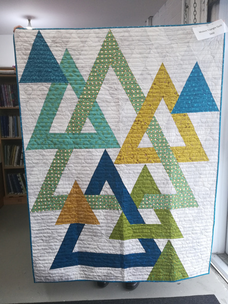 Modern Triangle Quilt